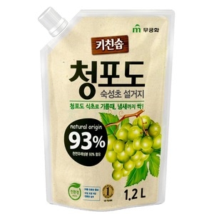  무궁화 키친솝 청포도 숙성설거지 리필 1.2L [1개] 상품이미지