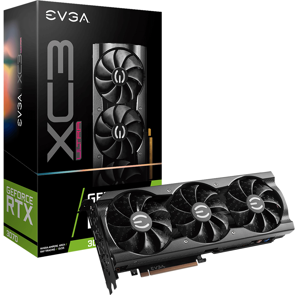 EVGA 지포스 RTX 3070 XC3 ULTRA GAMING D6 8GB LHR_이미지