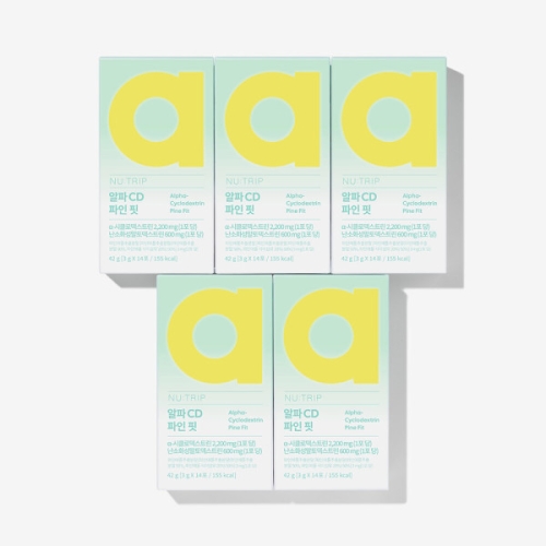 뉴트립 알파CD 파인 핏 14포 (5개)_이미지