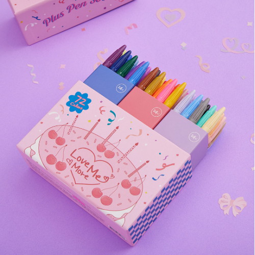 모나미 3000 프러스펜 세트 (72색)_이미지