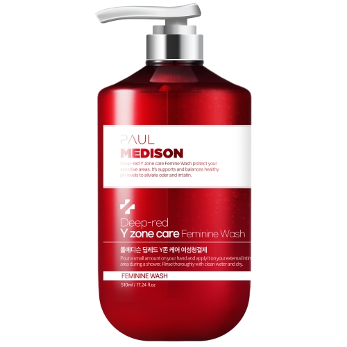  폴메디슨 딥레드 대용량 Y존 여성청결제 510ml [1개]