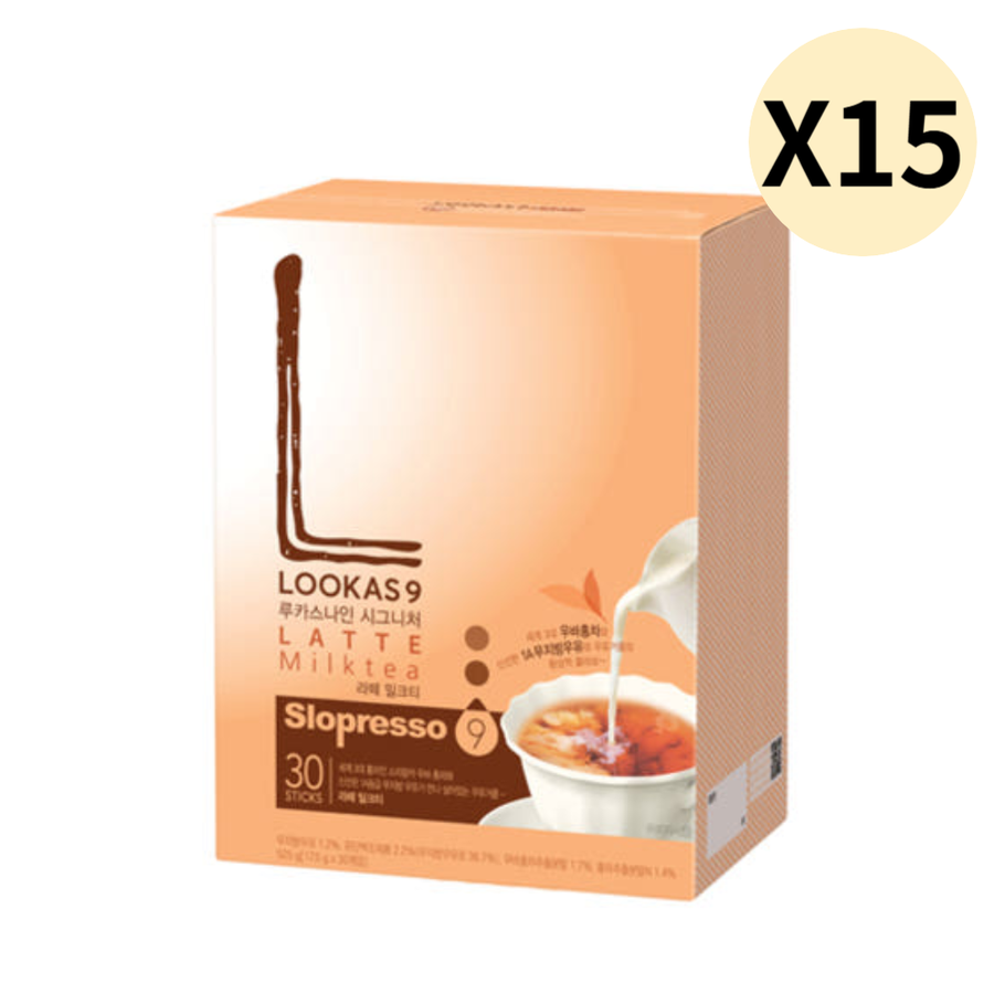 남양유업 프렌치카페 루카스나인 라떼 밀크티 17.5g 30개입 (15개)_이미지
