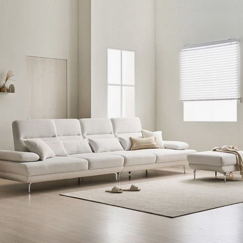 장인가구 도이 스윙 타이보텍스 이지클린 패브릭 소파 6인용 (스툴포함)_이미지