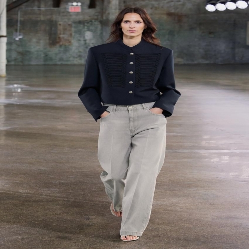 자라 청바지 데님팬츠 바지 ZW COLLECTION WIDE LEG 하이웨이스트590613_이미지