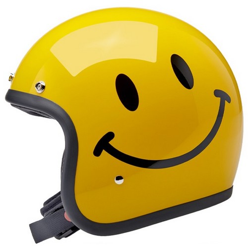 빌트웰 보난자 글로스 옐로우 스마일 헬멧_이미지