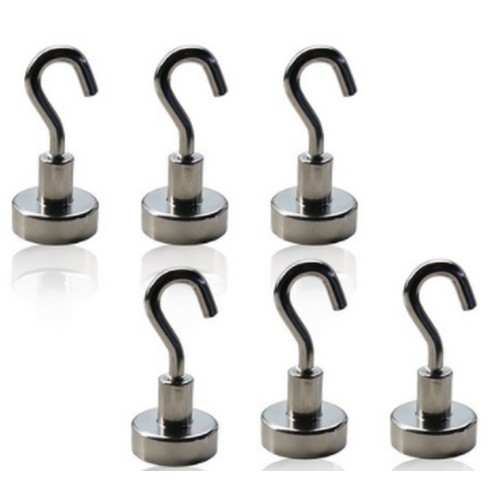 초강력 네오디움 고리자석 20mm (6개)