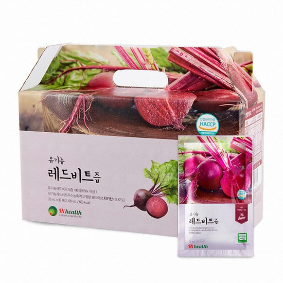 하이헬스 유기농 레드비트즙 70ml 30포 (1개)