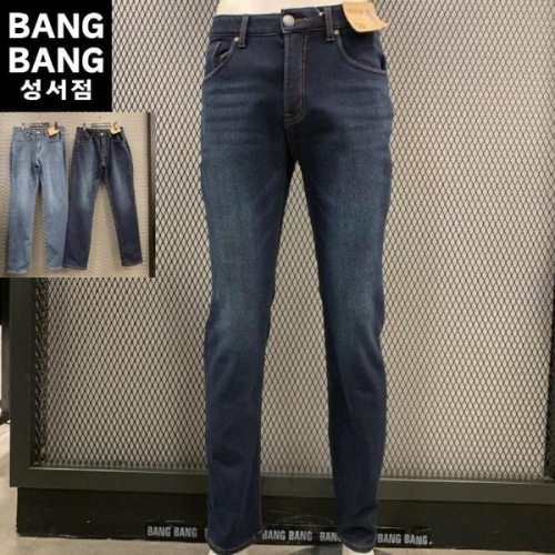 HC04 겨울남성 융기모 기본 일자스판청바지 밍크보아본딩 인밴드스트레이트 S44493888