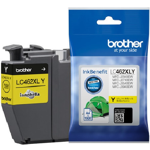Brother 정품 LC-462XLY 노랑