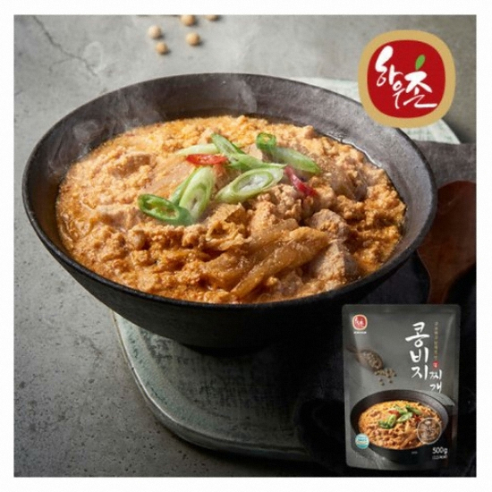 교동식품 하우촌 콩비지찌개 500g (10개)_이미지