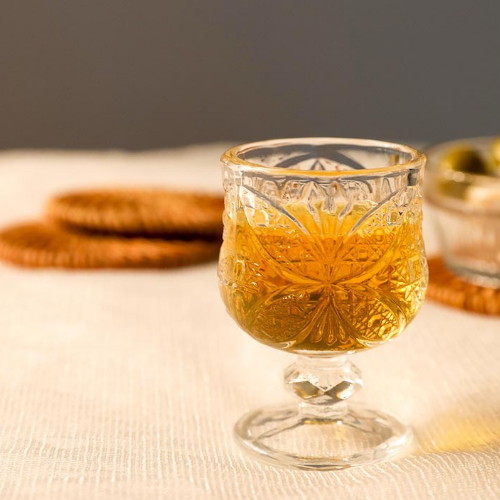 ㅤ애스크제이 레트로 감성술잔 (4개)_이미지