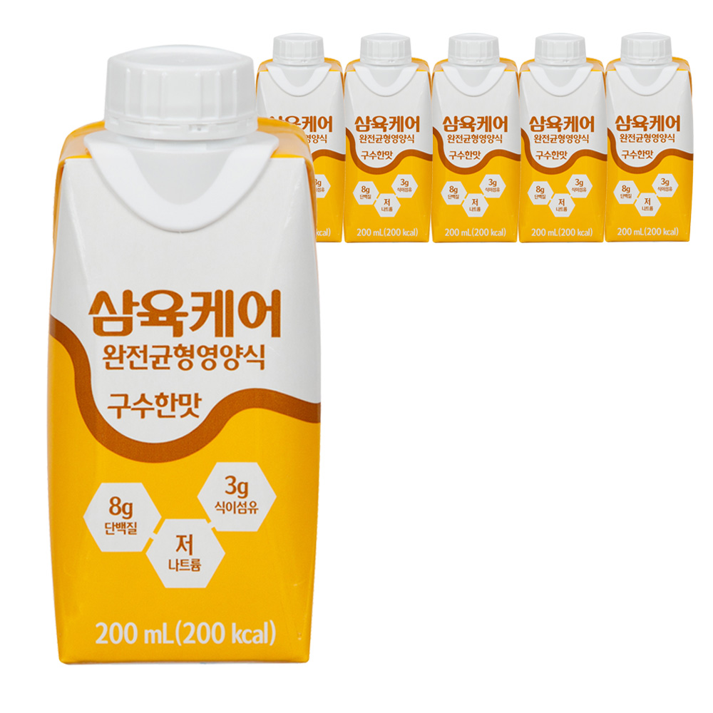 삼육식품 삼육케어 완전균형영양식 구수한맛 200ml이미지입니다. 누르면 해당 게시물로 새창이동합니다.