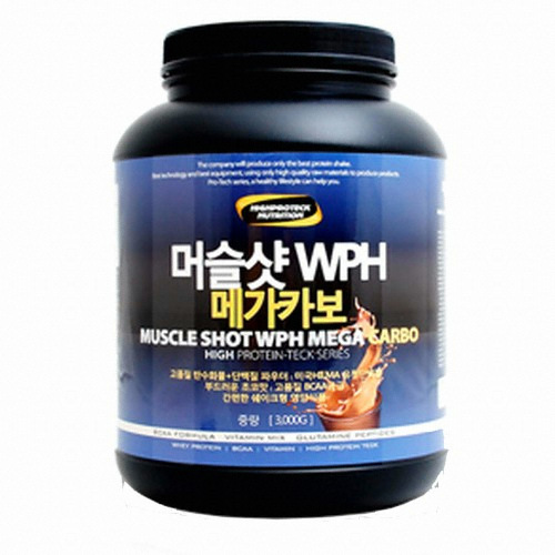 하이프로텍 머슬샷 메가카보 2014 3kg (2개)