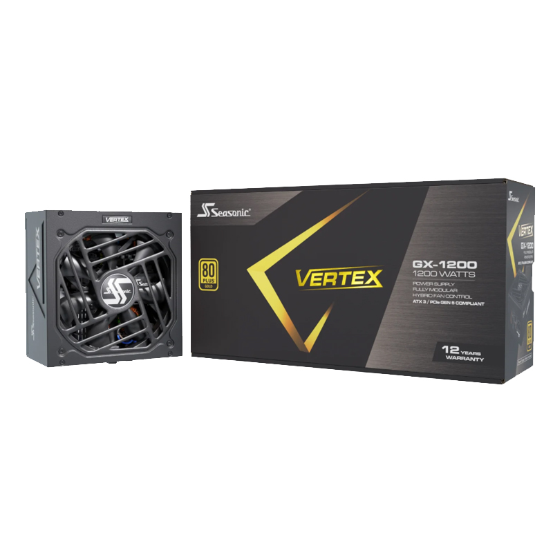 시소닉 VERTEX GX-1200 GOLD 풀모듈러 ATX3.1이미지입니다. 누르면 해당 게시물로 새창이동합니다.