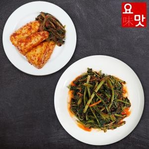  푸드앰프 요맛김치 감칠맛이 풍부한 전라도 열무김치 3kg + 총각김치 2kg [1개]