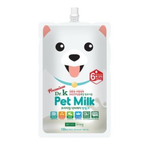 건국유업 프리미엄 닥터케이 펫밀크 150ml이미지입니다. 누르면 해당 게시물로 새창이동합니다.