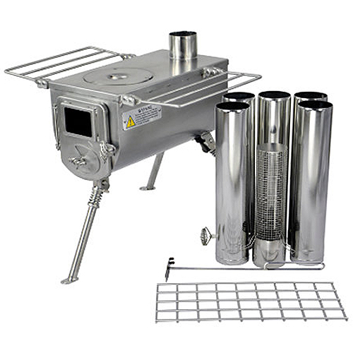 우드랜더 쿡 텐트 우드스토브 화목난로 L