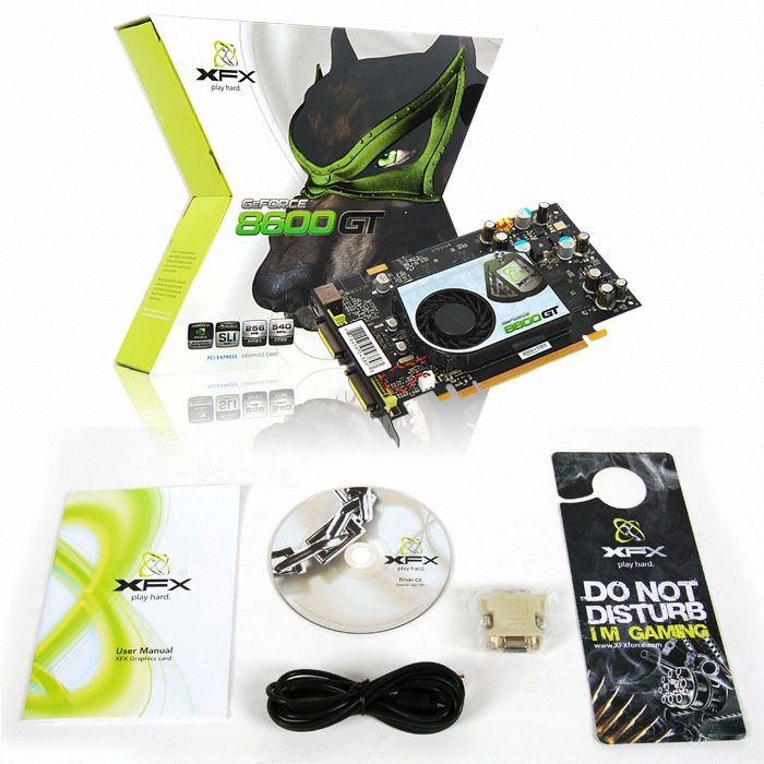 XFX ������ 8600GT D3 256MB ������