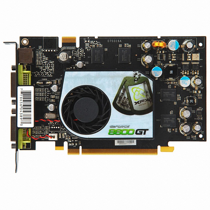 XFX 지포스 8600GT D3 256MB 유니텍_이미지