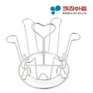 키친아트 원형 컵걸이 컵홀더 컵받침 컵건조대 걸이이미지입니다. 누르면 해당 게시물로 새창이동합니다.