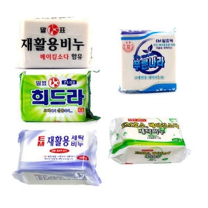 말표 재활용세탁비누 희드라 대용량세탁비누 EM재활용비누 EM효소 베이킹소다 재활용비누 1박스