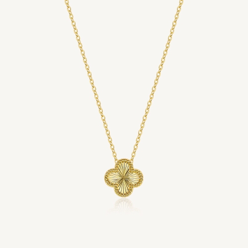 수앤진골드 위시 크로버 목걸이 1.12g (1개)