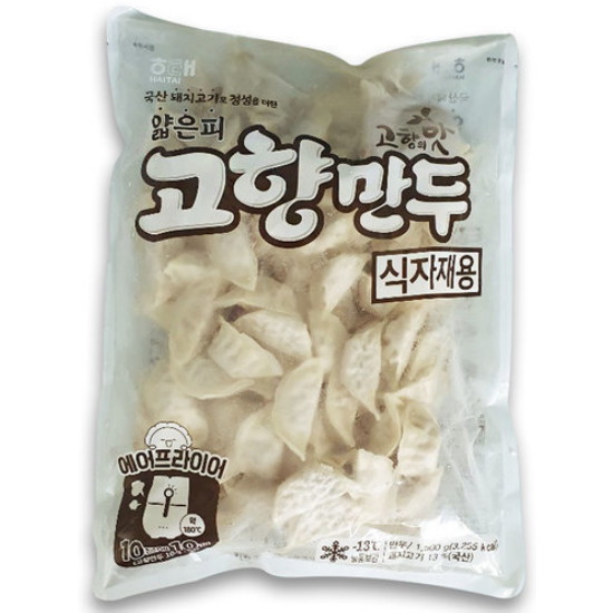 해태제과 고향만두 얇은피 1.5kg (1개)