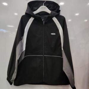 F&K 애플핑크 HC07 고프코어 절개배색 화섬 점퍼 고프코어 절개배색 화섬 점퍼 JBF0T5