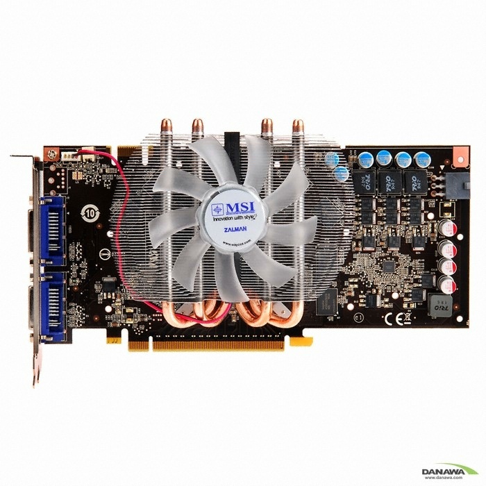 MSI 지포스 GTS250 N250GTS-2D512 싸이클론3 512MB VF2000 웨이코스_이미지