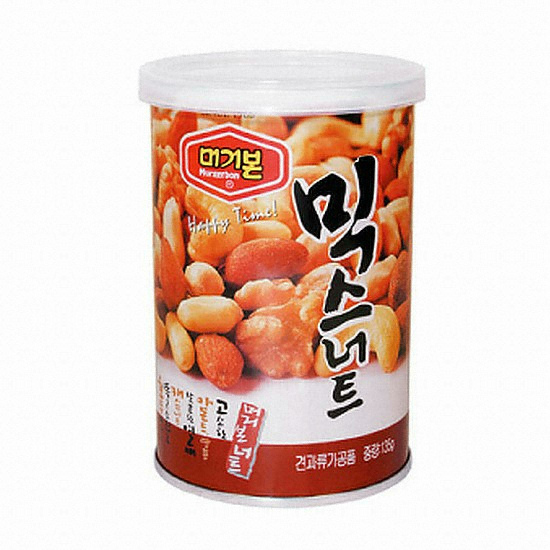 머거본 믹스너트 캔 135g이미지입니다. 누르면 해당 게시물로 새창이동합니다.