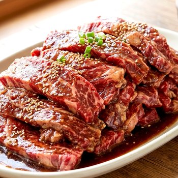 국대 황제 양념 소갈비살 구이 1kg (1개)