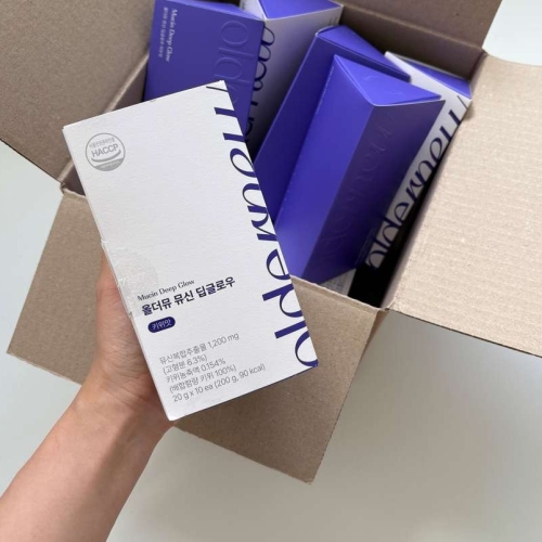  올더뮤 뮤신 딥글로우 키위맛 10포 [6개]