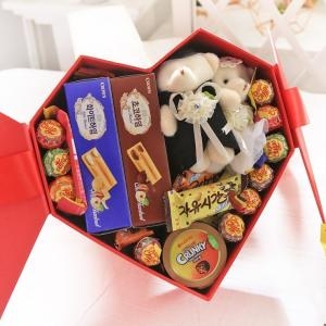 레드하트박스 대 발렌타인 화이트 데이 사탕 선물