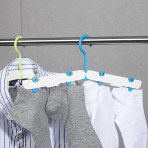 접이식 빨래집게 옷걸이