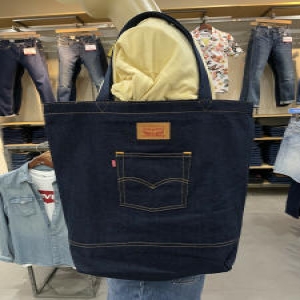 리바이스 남녀공용 포켓 포인트 토트 백 D5440-02_이미지