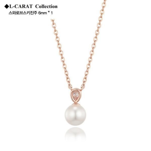이랜드 로이드 다이애나 진주 페어컷 14K Gold 목걸이 LNN21093G