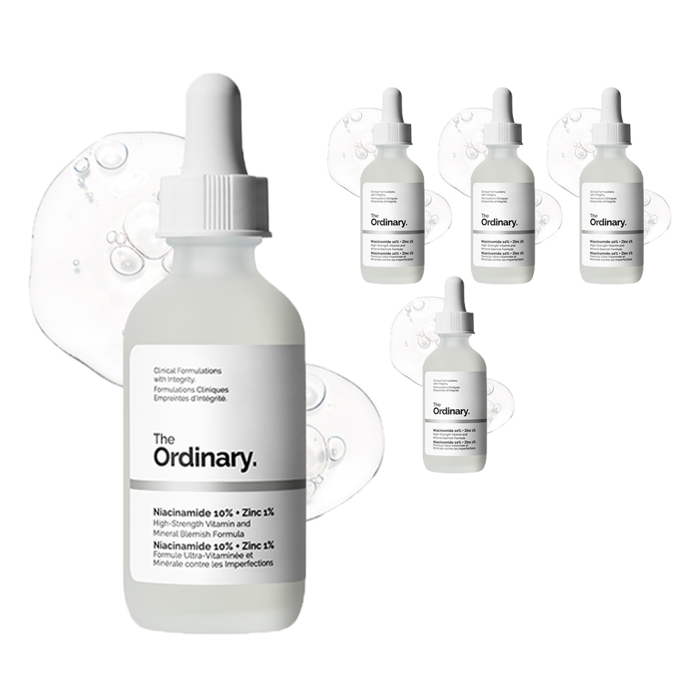 디오디너리 나이아신아마이드 10% + 징크 1% 60ml (5개)