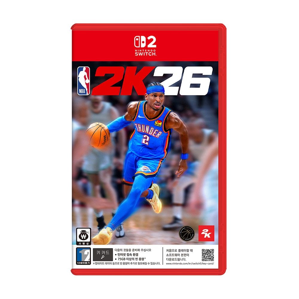 NBA 2K26 한글판 SWITCH2, 패키지키카드_이미지