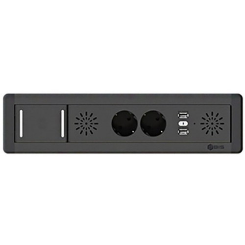 비아이에스 2구 USB 블루투스 스피커 콘센트 BID-202MWBT_이미지