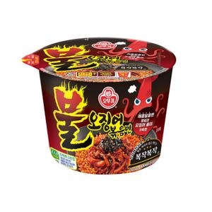 오뚜기 불 오징어 볶음면 큰컵 110g (6개)