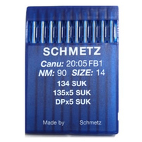 슈메츠 공업용 나나인치 쌍침 지그재그 바늘 DPX5