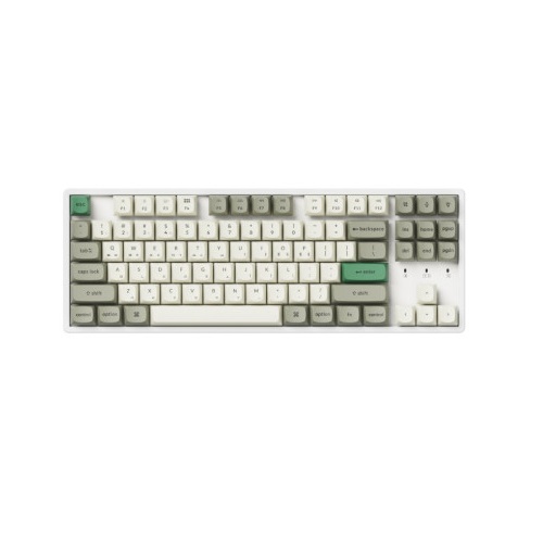 Keychron K8 PRO MAX 유무선 기계식 쉘화이트 (저소음 바나나축)_이미지