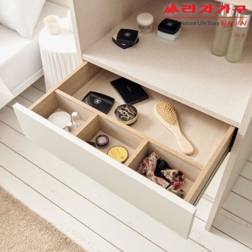 라자가구 비바 폴리 키큰 화장대 옷장세트 1800_이미지