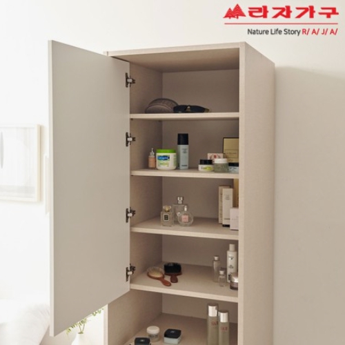 라자가구 비바 폴리 키큰 화장대 옷장세트 1800_이미지