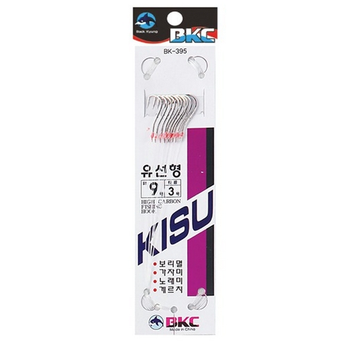 백경산업 BK-395 유선형 모듬 바늘채비_이미지