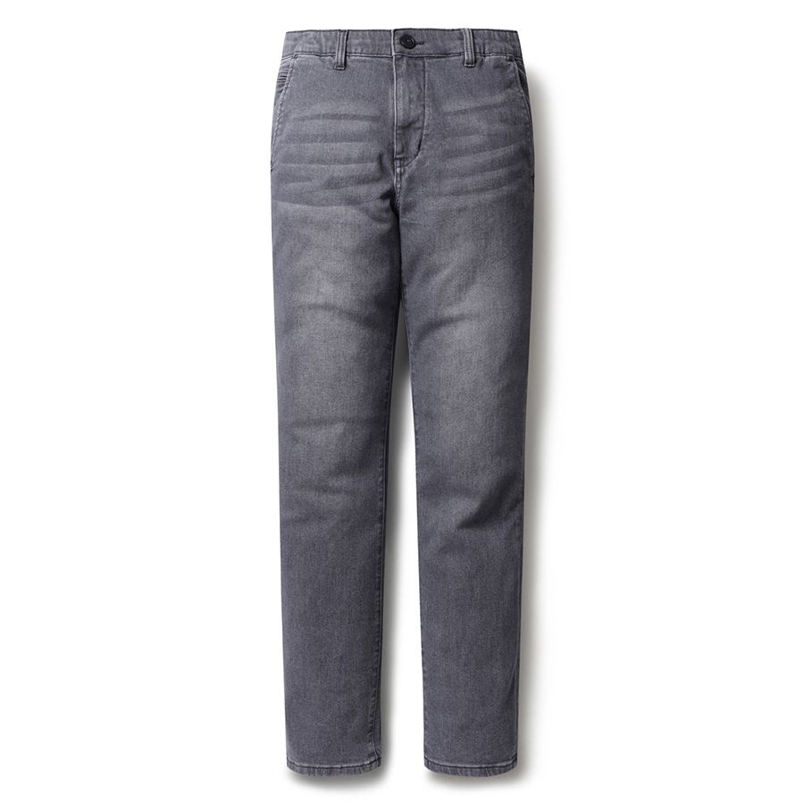 코오롱 헨리코튼 그레이 슬랙진 팬츠 AHPAM25001GYX