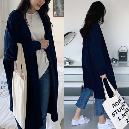 시드마켓 파인오픈무지퍼프가디건 412T577S 빅사이즈 여성의류