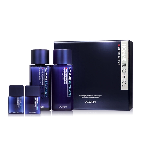 라끄베르 옴므 리차지 애프터 쉐이브 185ml + 35ml + 에멀전 180ml + 35ml 세트_이미지