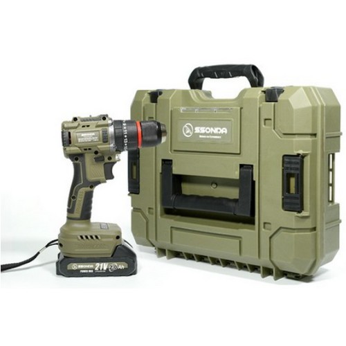 쏜다 21V 무선 전동드릴 SSD-2D41 (2.0Ah, 배터리 1개)_이미지