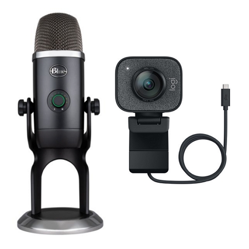 로지텍 블루 마이크로폰 YETI X (+ 스트림캠)